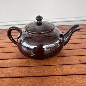 Beautiful vintage small brown teapot made in England